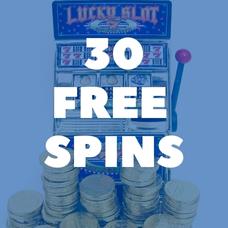 How to use 30 free spins