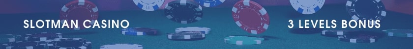 Slotman Casino Welcome Bonus for new players