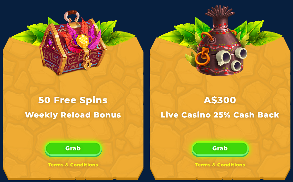 Casino Wazamba promotions: free spins and cashback